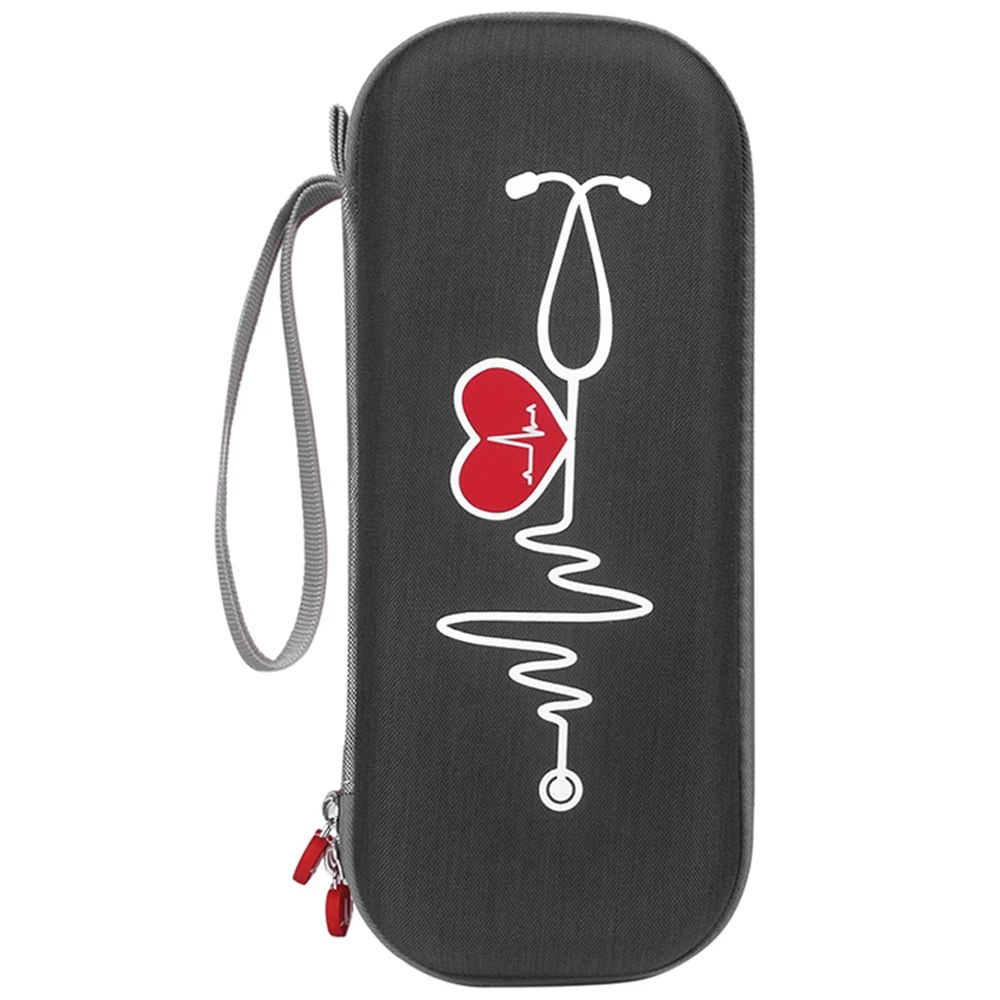

Защитный чехол для 3M Littmann Classic III аксессуары для стетоскопа, Портативная сумка для хранения, чехол для переноски (черный)