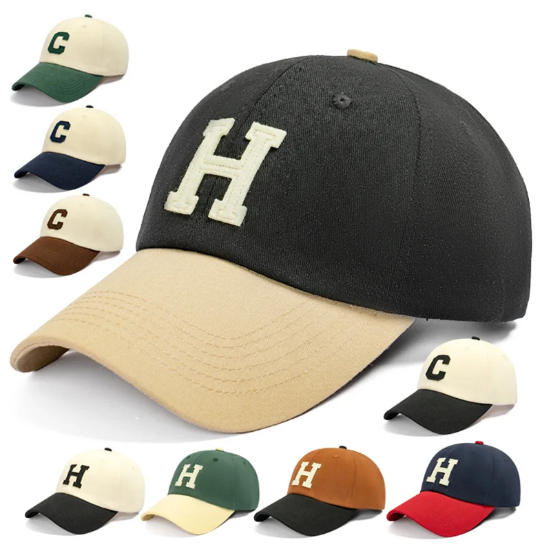 Embroidery Letter Baseball Caps for Men Women Ins Tide Brand Fashion Adjustable Leisure Kpop Gorras Hombre Ryodan Hat Trapstar