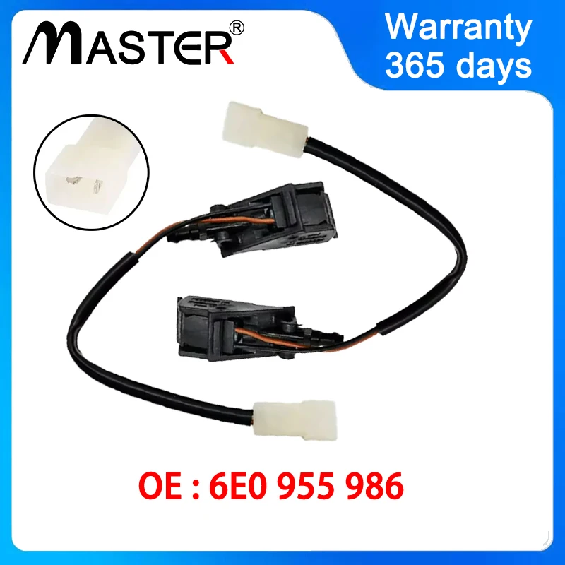 Форсунка омывателя с подогревом ветрового стекла 6E 0955986 6Е B для VW Bora MK4 Golf Passat B5 Beetle