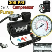 portable car air compressor 12v electric car air pump tire inflator pumb auto tyre pumb for car motorcycle bicycle