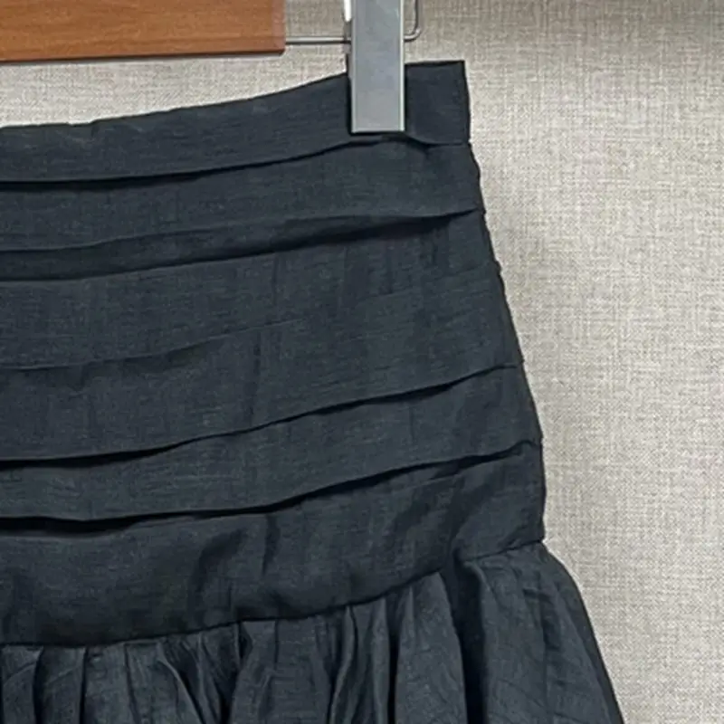 

2023 Spring and Summer New Women Ruffled Tulle High Waist Short Skirt