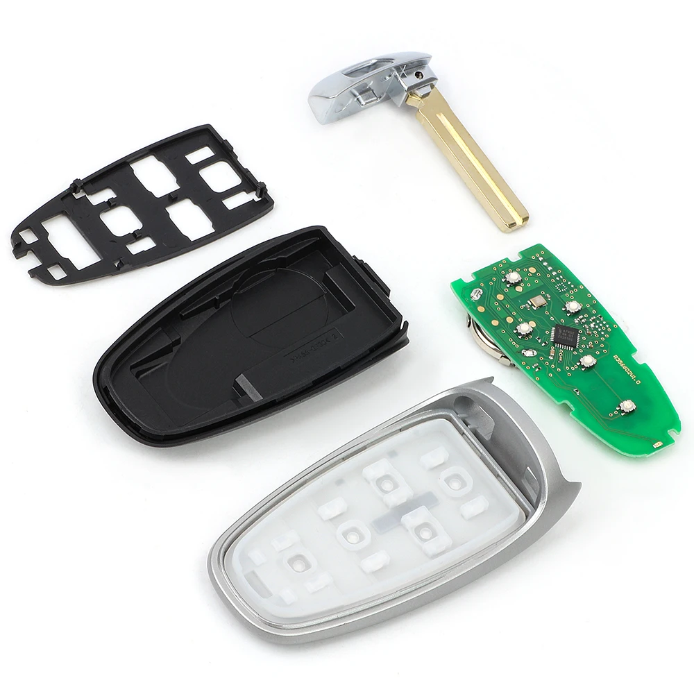 KEYECU 5 кнопок 433 МГц ID47 чип для Hyundai Palisade 2022 2023 автоматический умный пульт