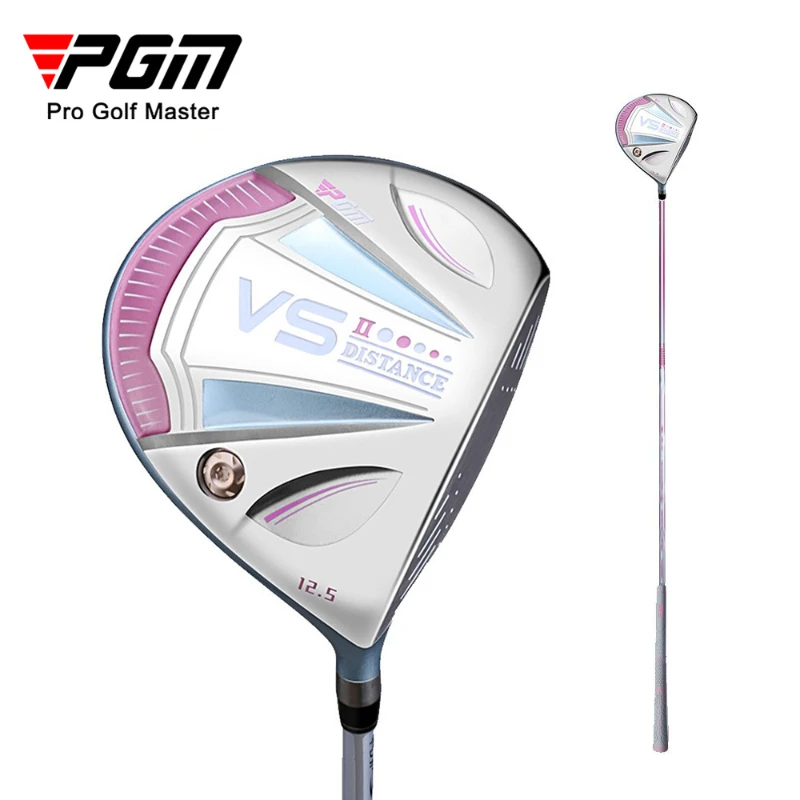 PGM Women Right Hand Golf Clubs 1/3/5/H Driver Irons Pitching Wedge Golf Putter Club Alloy Carbon Chipper Golf Clubs for Ladies