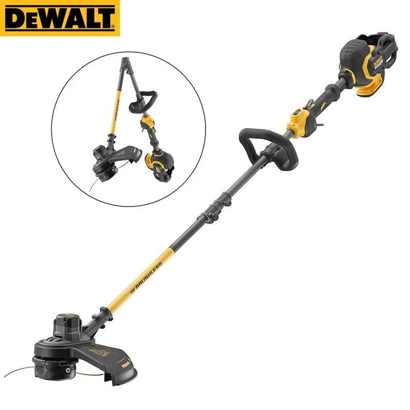 DEWALT DCM5713 FlexVolt XR String Trimmer 60V Brushless Lawn Mower 38cm Wireless Electric Garden Pruning Tool