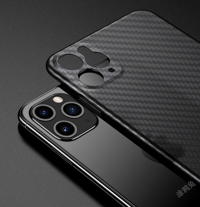 

2023 Ultra Thin Light Carbon Fiber Skin Soft PP Cover Mobile Case For iPhone 12 Mini 12 pro max 13 11