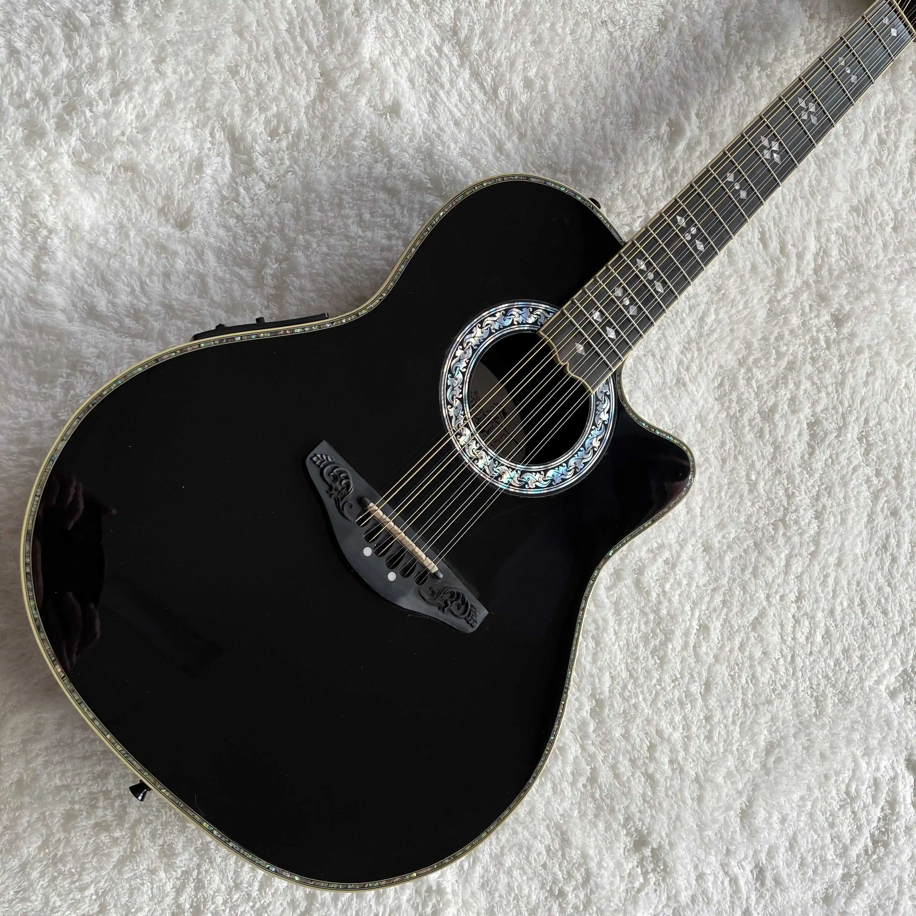 

Бесплатная доставка, черная, специальная форма, уникальная, электрогитара, новинка 2022 года, эксклюзивная,