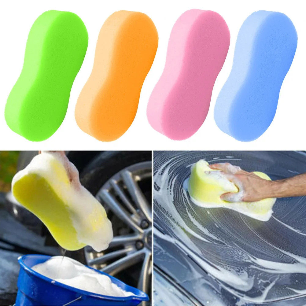 

Car Washing Sponge Waxing Sponges Wax Applicator Polishing Sponge Pad Auto Paint Care Multipurpose Cleaning Tool Car Accessories