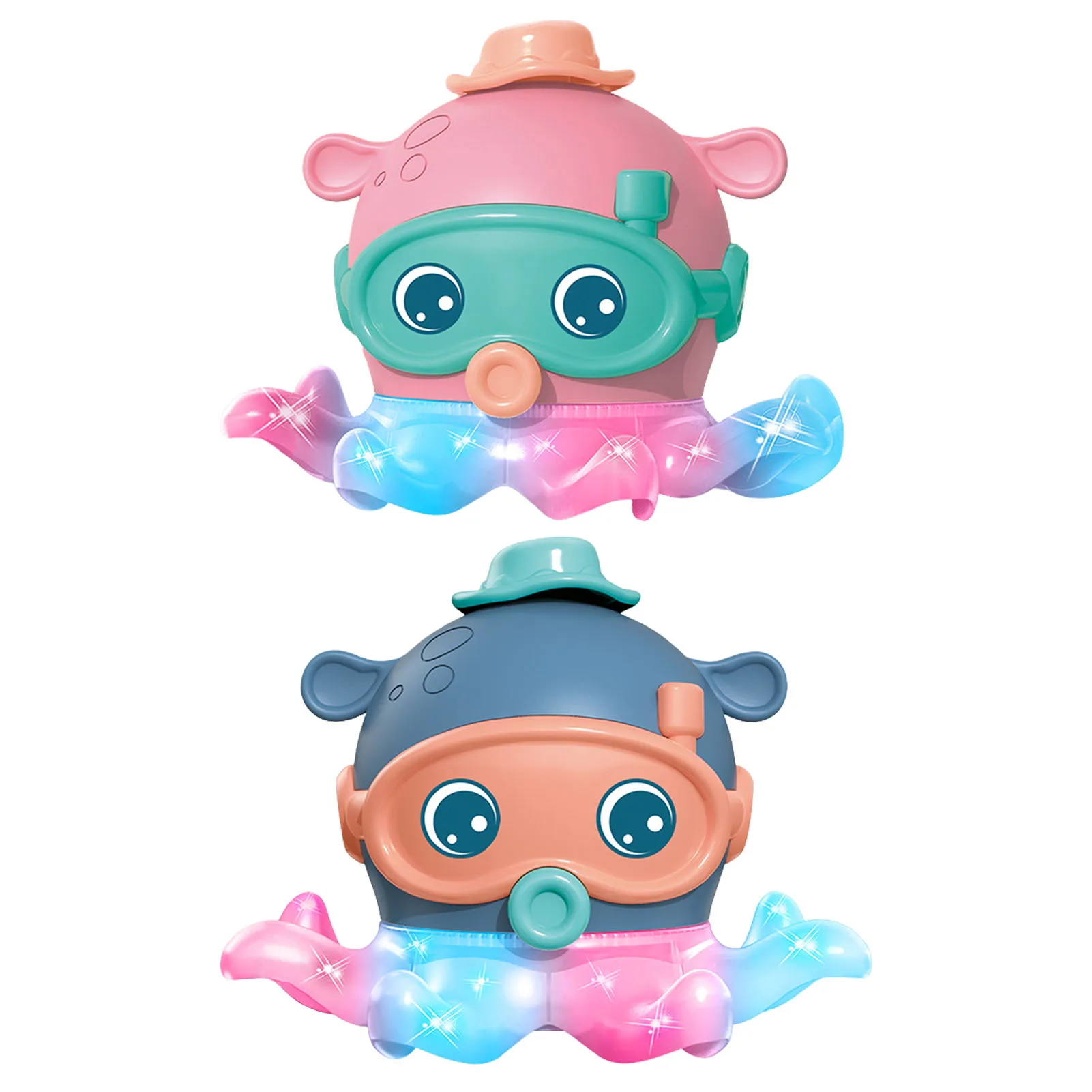 

Baby Crawling Octopus Toy Electronic Crawling Octopus Baby Toys with Music and Light Up Octopus Baby Crawling Toy Floating Ball