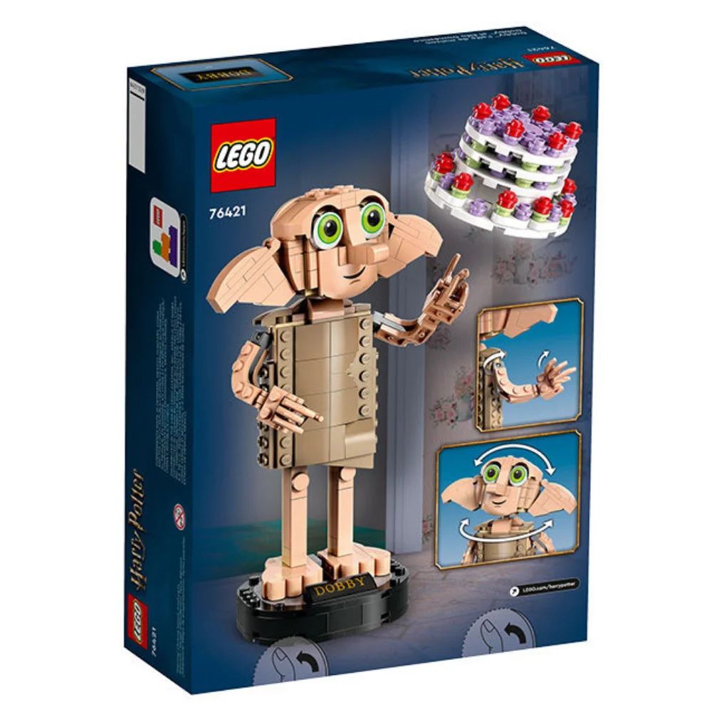 Фото LEGO Гарри Поттер 76421 Добби™Конструктор «Дом-эльф», набор игрушек для детей, подарок на день рождения №3