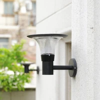 high quality energy saving outdoor dimmable control smart solar led wall light