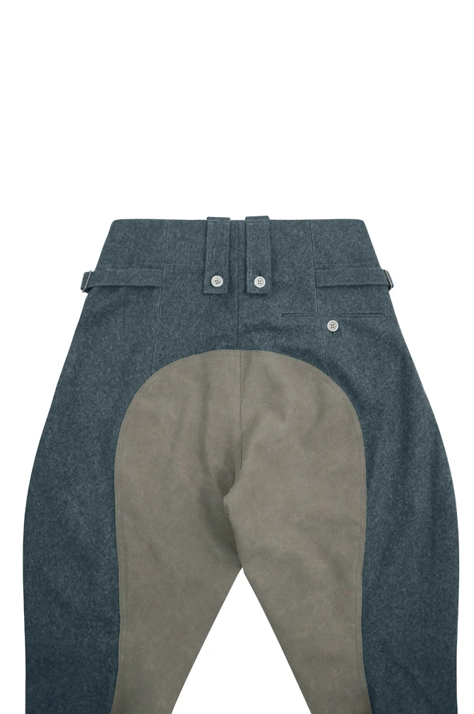 Кашемировые военные бриджи Heer M43 military harbor