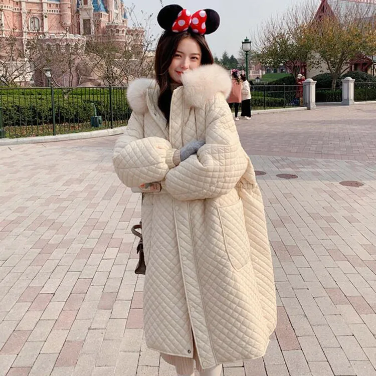 Maternity Clothes Parkas Overcoat Winter Thermal Coat Plus Size Top 2022 Fashion Thick Warm Loose Pregnant Woman Clothing Women