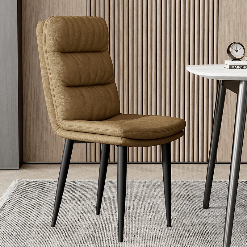 

Luxury Modern Dining Chair Lounge Vintage Minimalist Hotel Single Makeup Chair Restaurant Silla De Escritorio Nordic Furniture