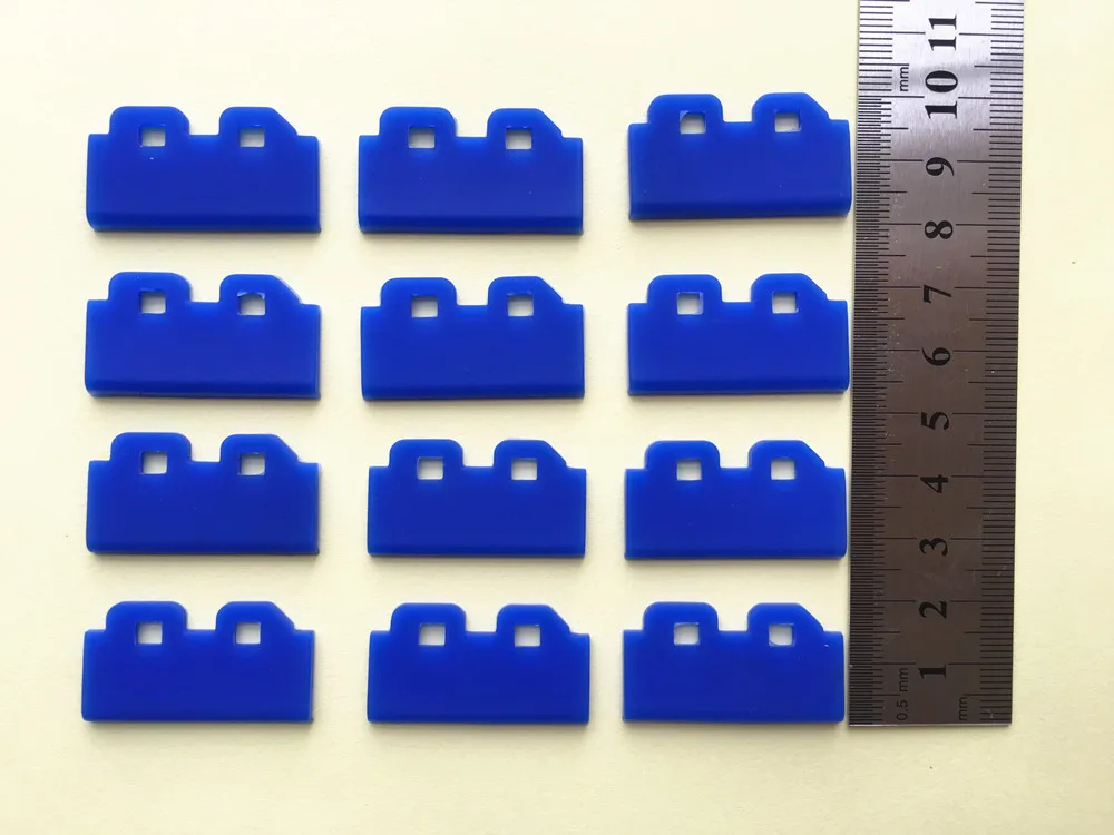 Заводская поставка-10 шт. щетки стеклоочистителя для печатающей головки Dx5 (синие)