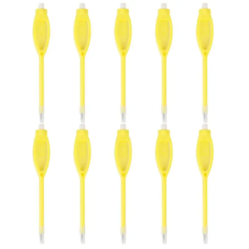 10 Pcs Oval Clip Golf Score Pens 2h Marker Pens For Games Meeting Writing Tools Sports Golfing Supplies