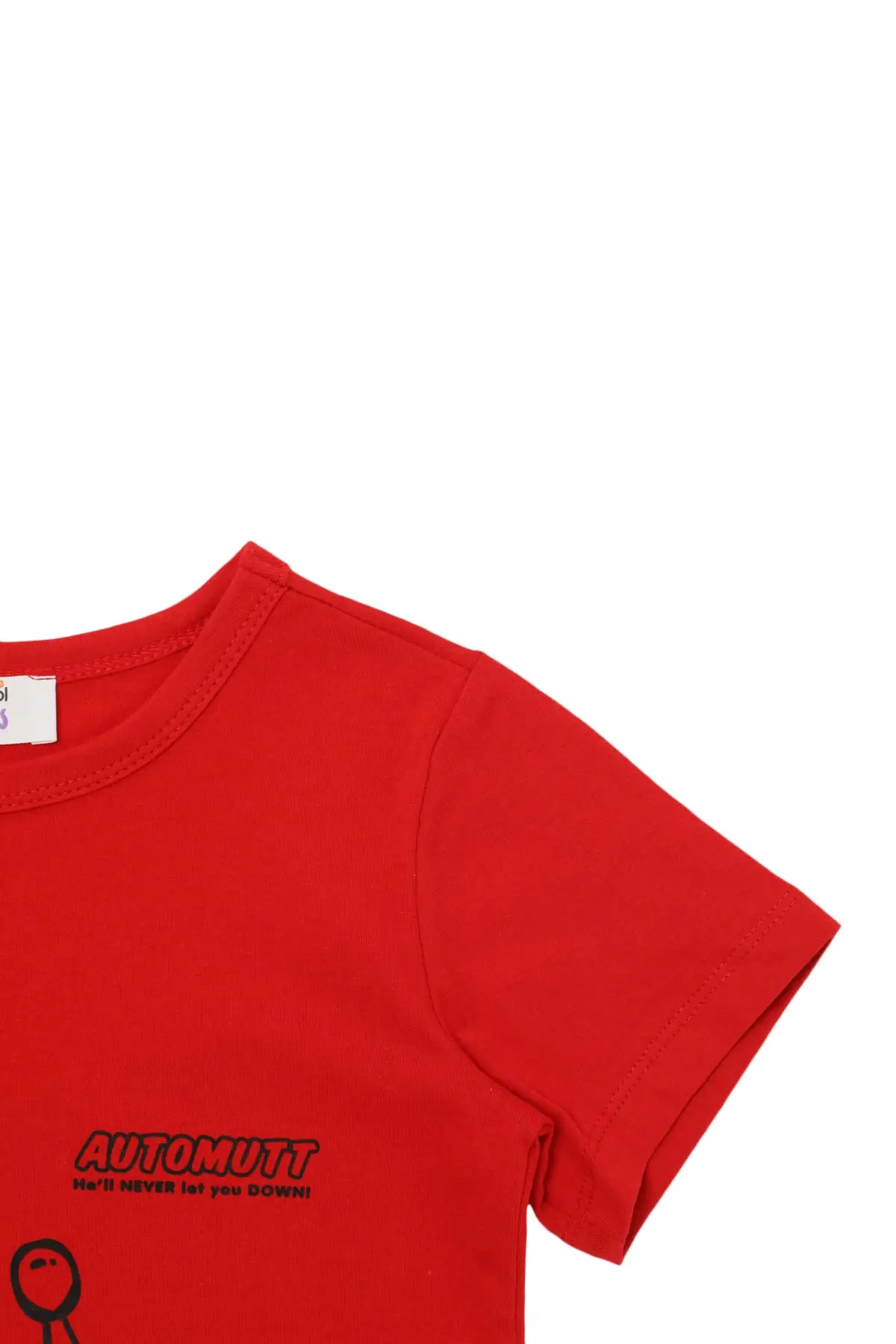 

Printed Male Child Knitted T-Shirt TKDSS22TS1187