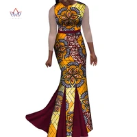 africa women dress bazin african print elegant evening long dresses dashiki african dresses for women african clothing wy7271