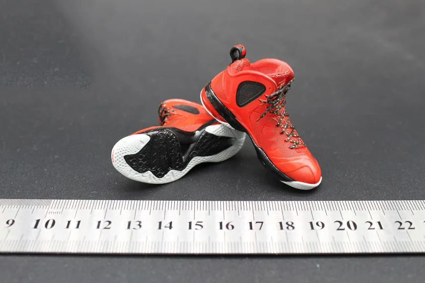 

1/6 Soldier James LBJ9 Basketball Shoes Non EB Model Accessories For 12'' Action Figure Body In Stock Collectible