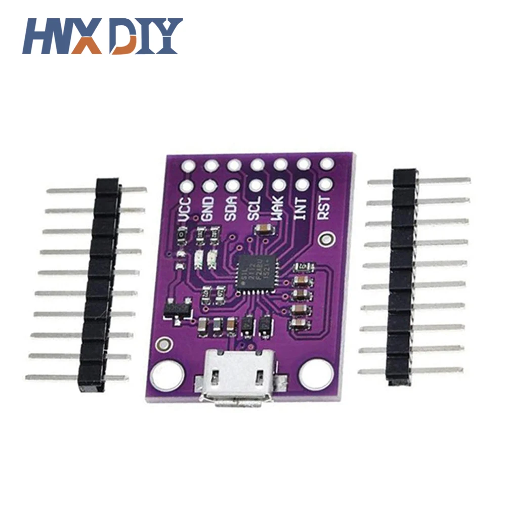 CP2112 плата отладки USB для SMBus I2C Модуль связи 2 0 MicroUSB 2112 оценочный комплект CCS811