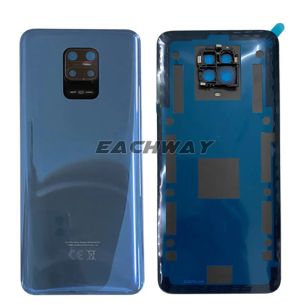 Новое стекло для Xiaomi Redmi Note 9s крышка аккумулятора Задняя стеклянная панель задний