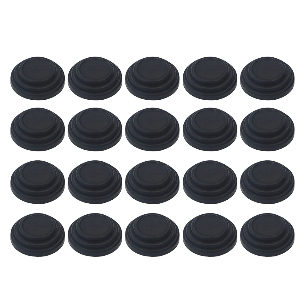 

Universal Black 20Pcs/set Silicone Anti Collision Shock Absorbing Car Door Trunk Hood Pad Gasket