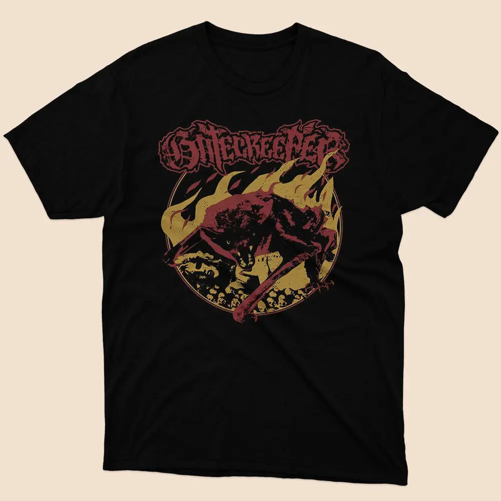 NWT Gatecreeper-Batfire классическая мужская черная футболка размеры от S до 2XL высокое