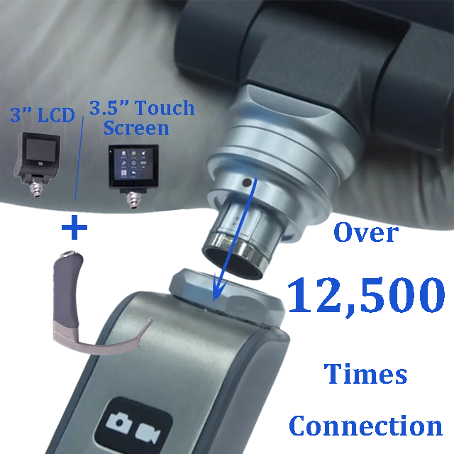 Портативный видеоларингоскоп с многоразовым ларингоскопом видео haiye Miller Macintosh