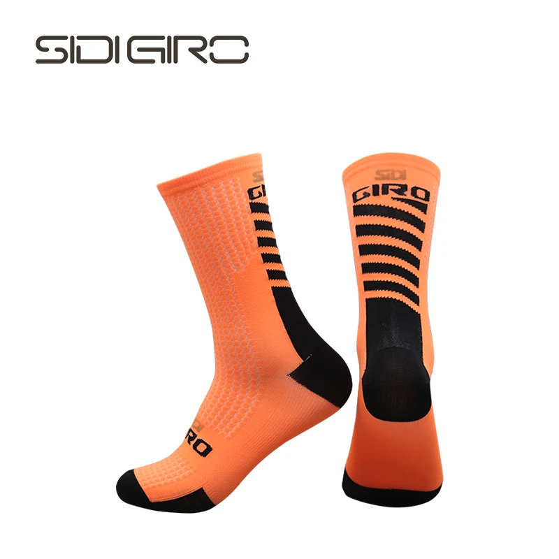 SIDI-GIRO Professional Cycling Socks Breathable Road Bicycle Socks Men Women Outdoor Sports Racing Sport Socks High Quality 2023