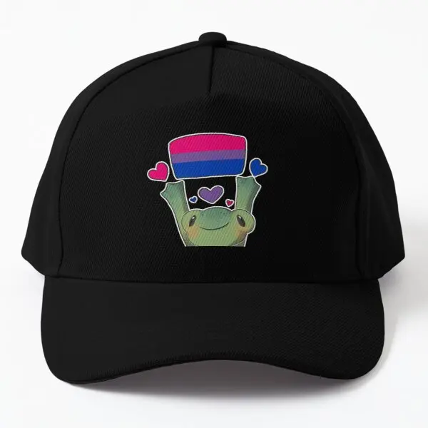 

Bi Pride Froggy Baseball Cap Hat Casquette Casual Mens Outdoor Snapback Spring Czapka Summer Bonnet Boys Printed Fish Sport