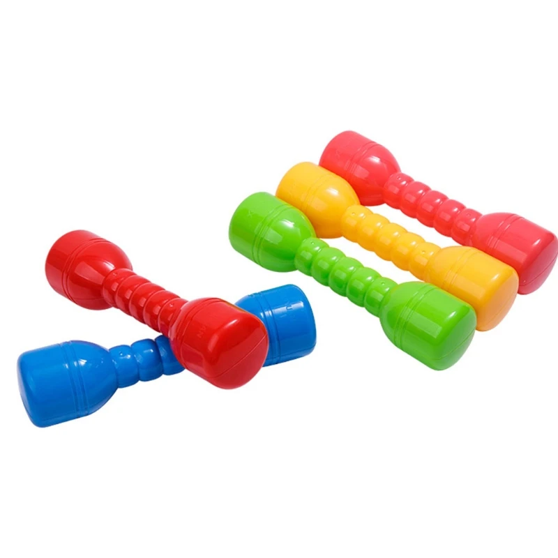 

Kids Fitness Weights Dumbbells 2pc Gym for Play Barbells Home Indoor Exercise Sports Toy for Boys Girls Preschool Sport