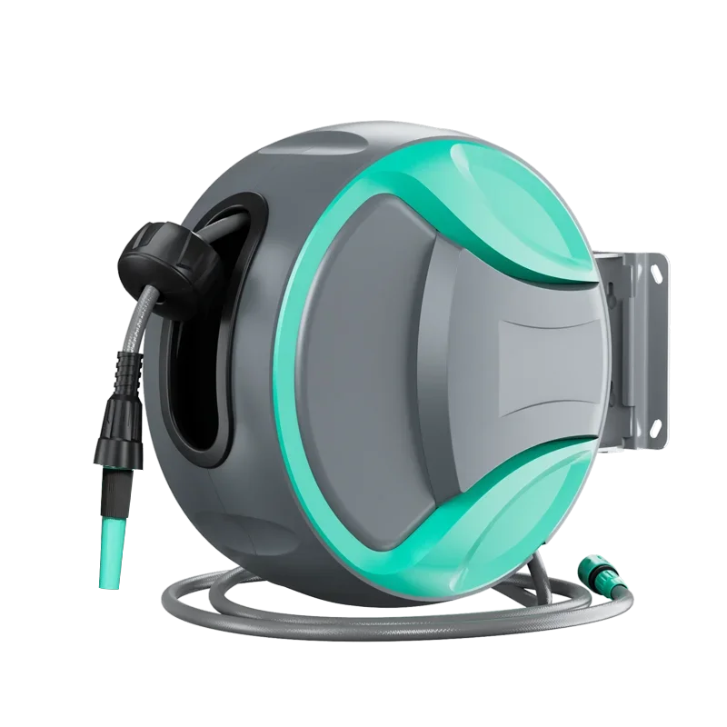Катушка для водяного шланга 17-37 м Для Автоматической переработки настенная