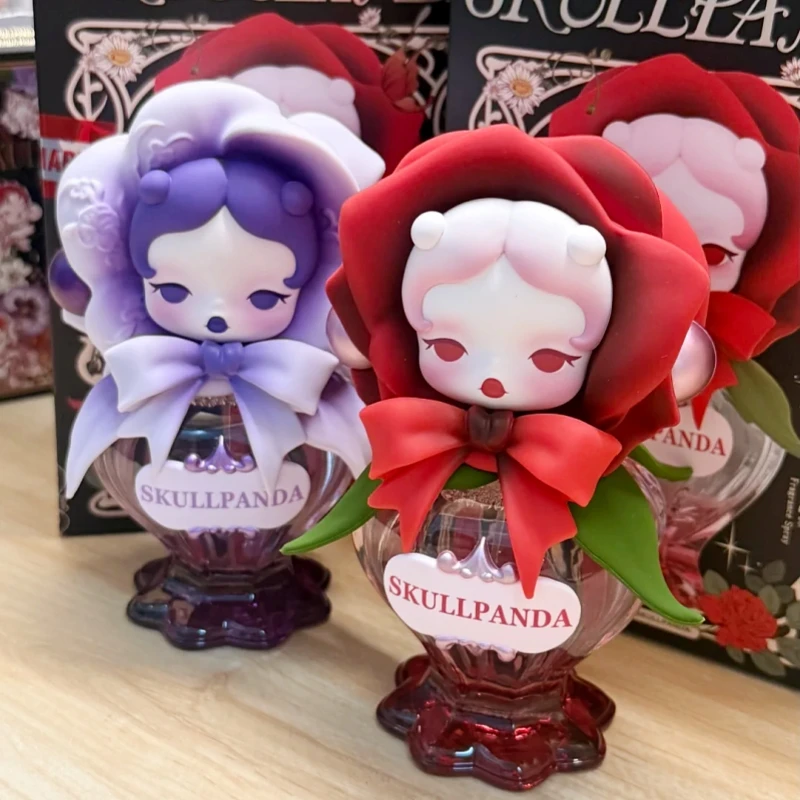 Фото Горячая новинка: POP MART Skullpanda Petals In Four Acts — таинственная коллекционная фигурка-спрей в закрытой упаковке, модный коллекционный декор, подарок-сюрприз №3