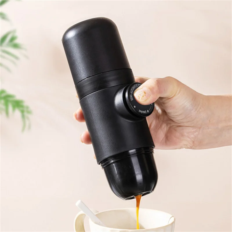 

Coffee Machine Mini Machine Semi-automatic Coffee Machine Manual Hand Coffee Pot All Applicable Scenarios Innovative Portable