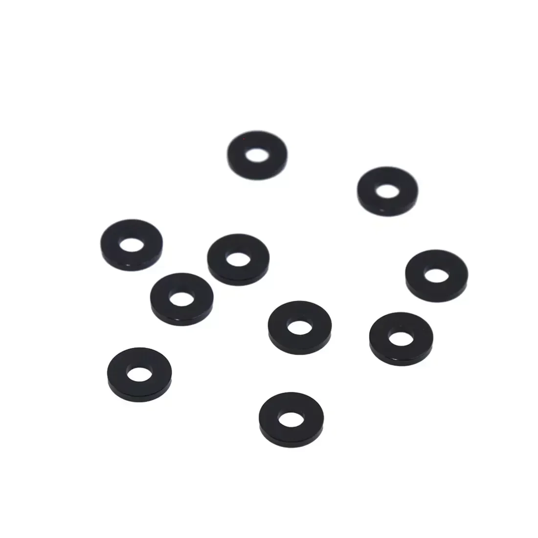 Плоские шайбы M3 x 6 мм, алюминиевый сплав, анодированные