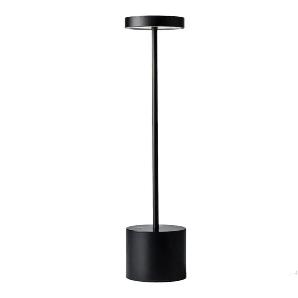 

Portable Bedside Lamp Wireless Desk Lamp Dropshipping Table Lamp Night Light Stepless Dimming For Hotel Bar Decor Usb Cordless