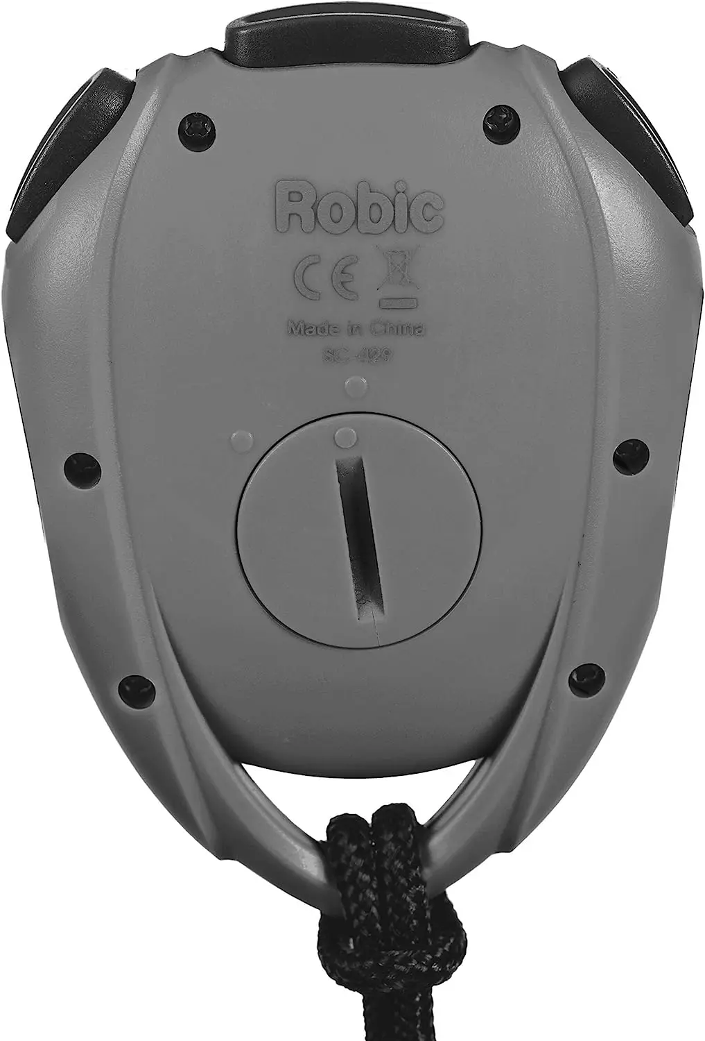 

To use, precision water-resistant stopwatch with 2 memories, Black