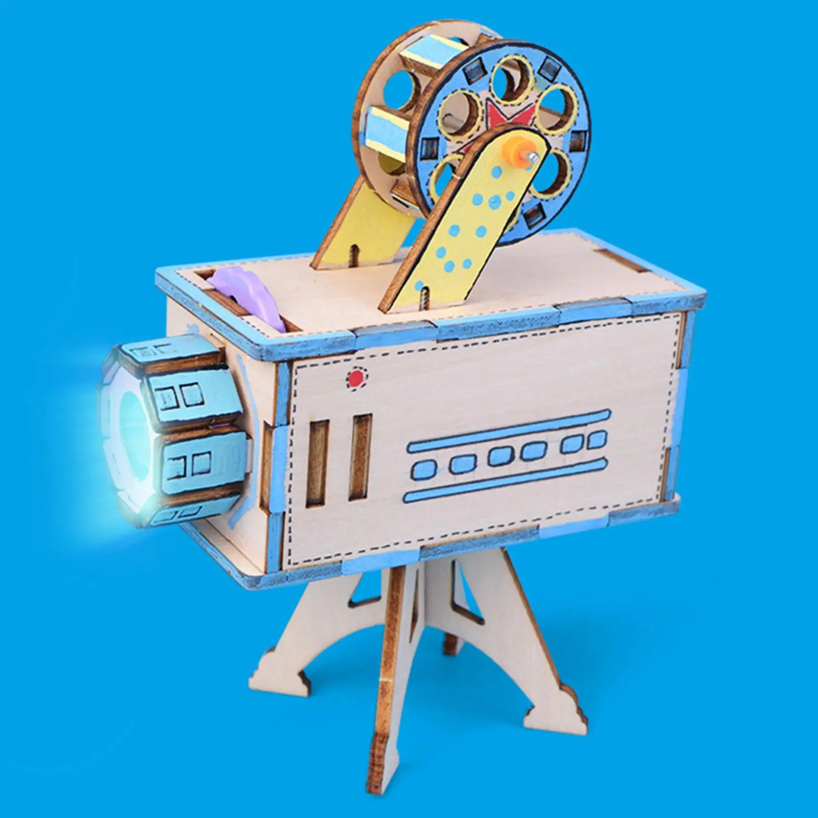 

DIY Wooden Science Experiment Model Kit Projector for Age 8 9 10 11 12 Years Old