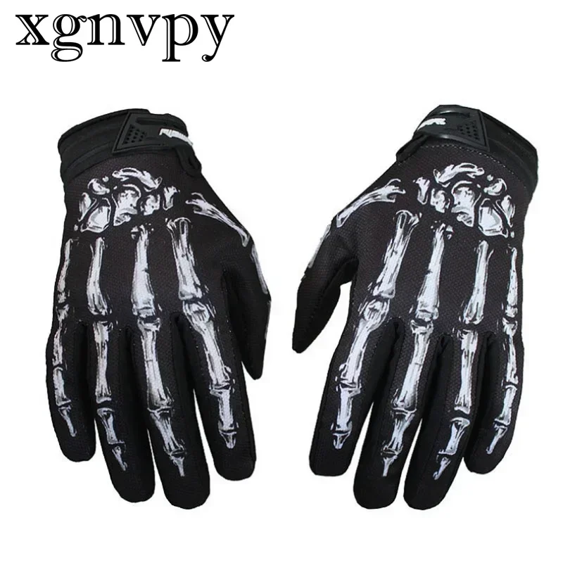 Оригинальные Нескользящие перчатки XGNVPY для езды на мотоцикле и велосипеде с