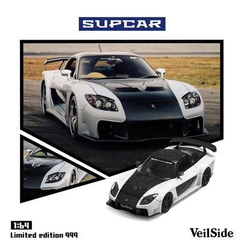 SUPCAR 1:64 Mazda RX-7 Veilside металлическая модель