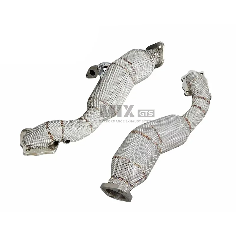 2019 Lexus L500H 3.5 stainless steel downpipe high-performance exhaust without catalyst