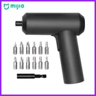 Набор электрических отверток Xiaomi Mijia, электроинструменты, беспроводная аккумуляторная отвертка 3,6 в 2000 мАч Li-Ion 5N 12 шт. S2 стальные биты