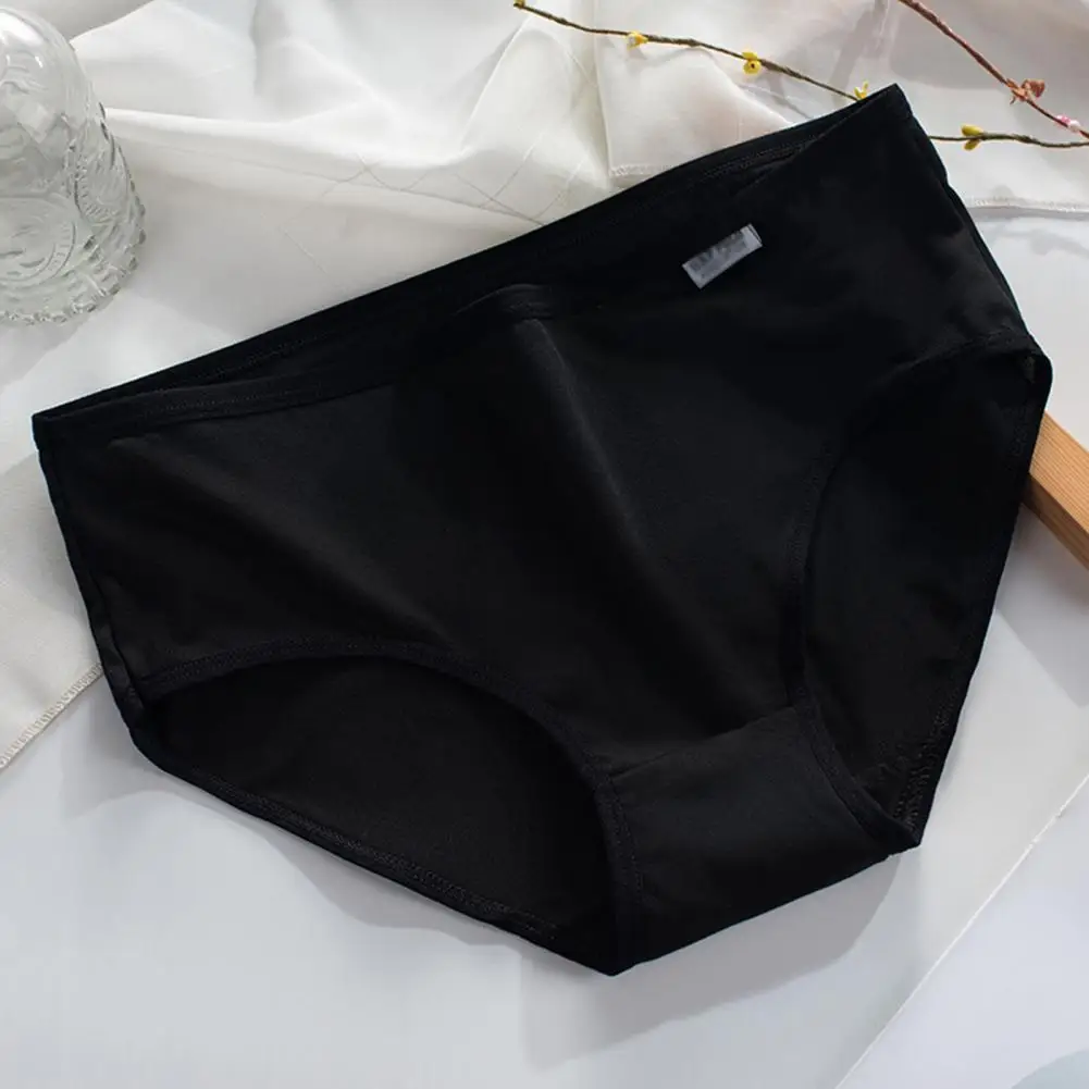 

Women Underpants Anti-pilling Briefs Soft Comfortable Lady Panties Stylish Candy Color Lady Underpants Underwear