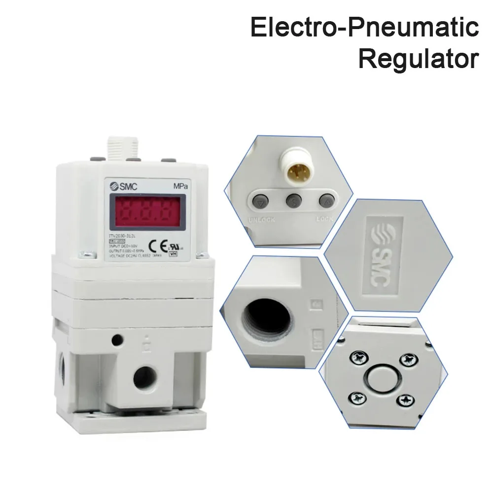 Electro Pneumatic Regulator ITV1050-312N Pneumatic Equipment Fiber Laser Metal Cutting Machine enlarge