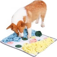 pet dog snuffle mat pet leak food anti choking mat cat dog training blanket nose work toy pet slowing feeding puzzle dog toys