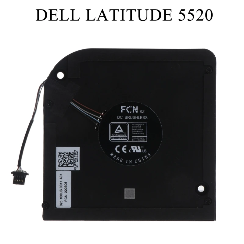 

Вентилятор охлаждения процессора ноутбука Latitude 15 5520 E5520 Precision 3560 0DXJNV