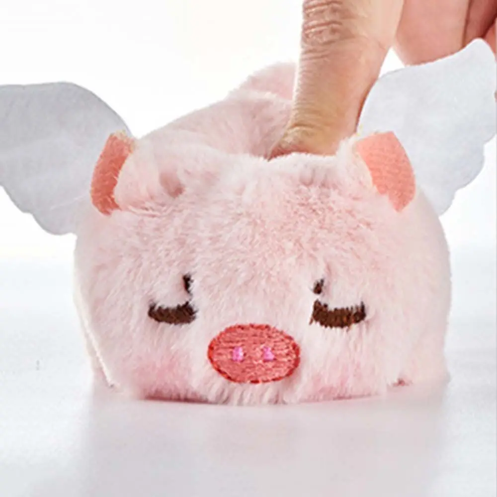 Kawaii крылья мягкие животные тряски хвост рюкзак аксессуар Летающая свинья