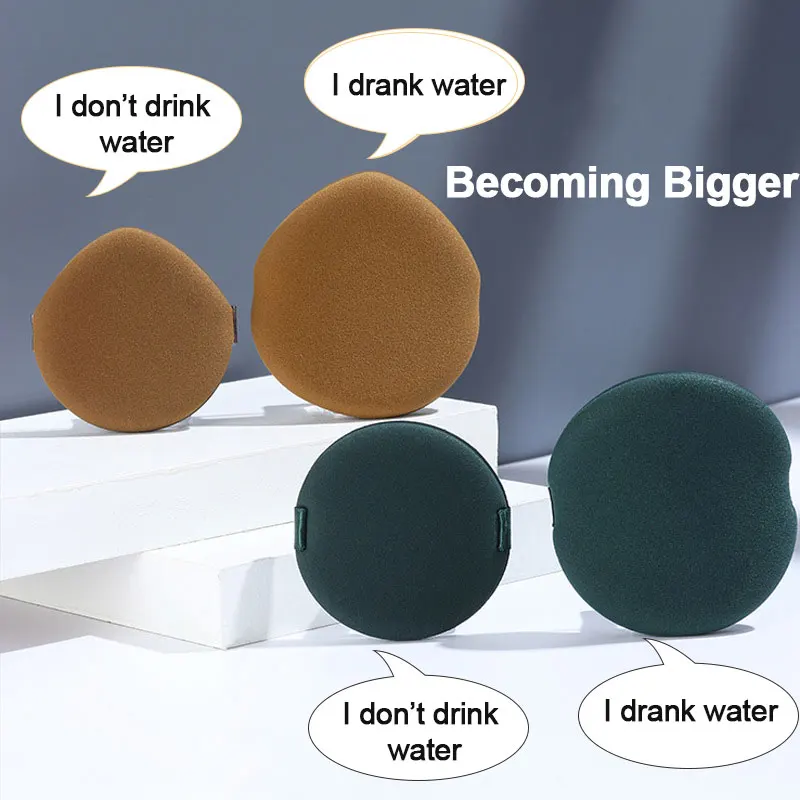 

1/3pcs Powder Puff Air Cushion Foundation Makeup Sponge Face Concealer Cream Blend Cosmetic Accessories Tools Dry Wet Dual-Use