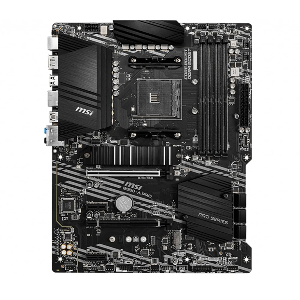 Socket AM4 Motherboard MSI Motherboard B550-A PROAMD Ryzen 3000/5000 Series Processors Support Dual Channel DDR4 4400+MHz