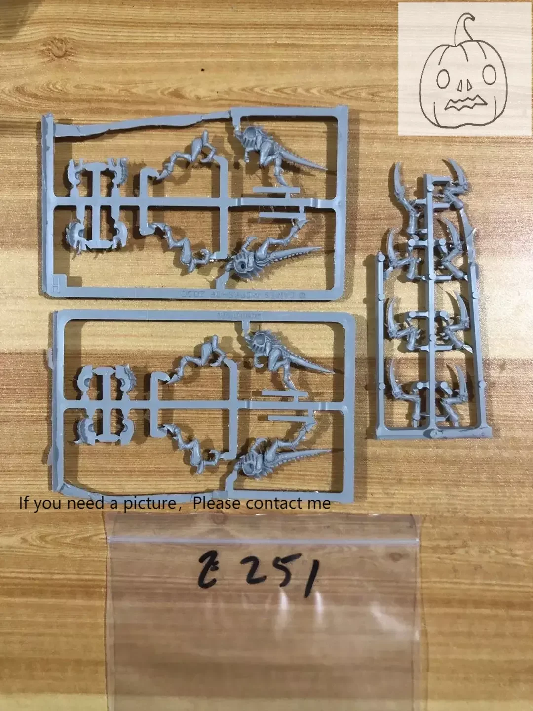 

Resin Model Kit Game Wargames Garage Kits E589 Knife Bug Tyren Zerg