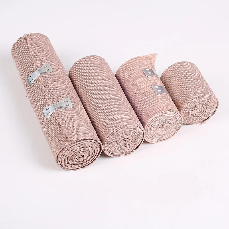 

Hemostatic Bandage Standards Elastic Gauze Breathable Skin Color Bandage Outdoor Emergency Equipment Bandage
